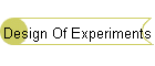Design Of Experiments